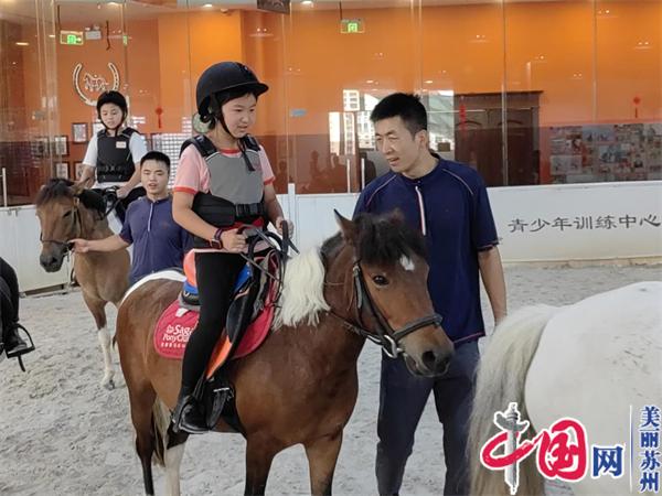 苏州工业园区中心广场社区：“小马”进社区 暑期“骑乐无穷”