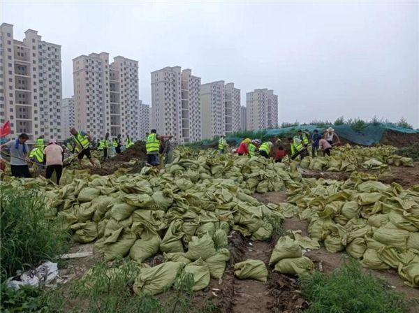 中国二冶霸州产业园项目部：抗洪抢险一线彰显央企责任担当