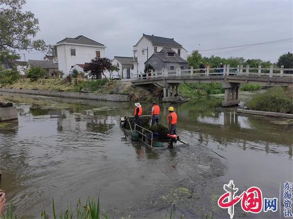 兴化市新垛镇：“河管家”巡河护河在行动