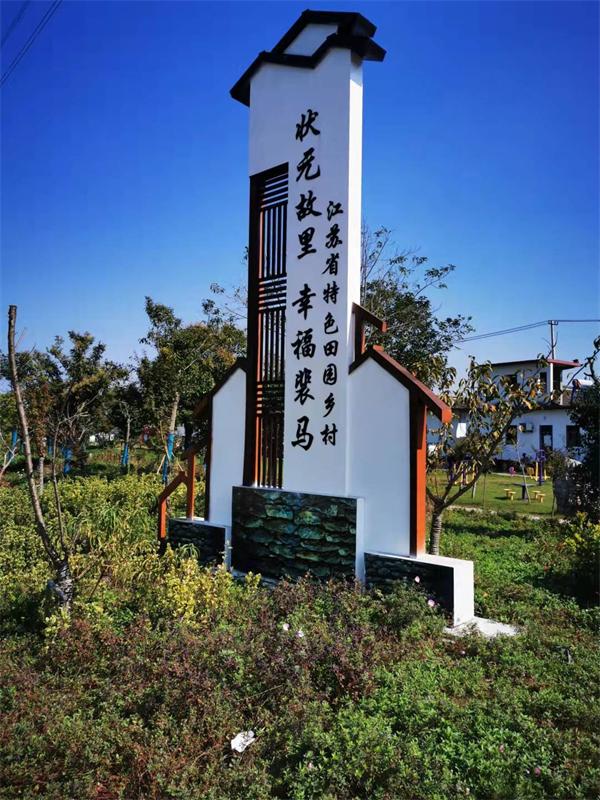 兴化市戴南镇裴马村：一个鲜花盛开的村庄