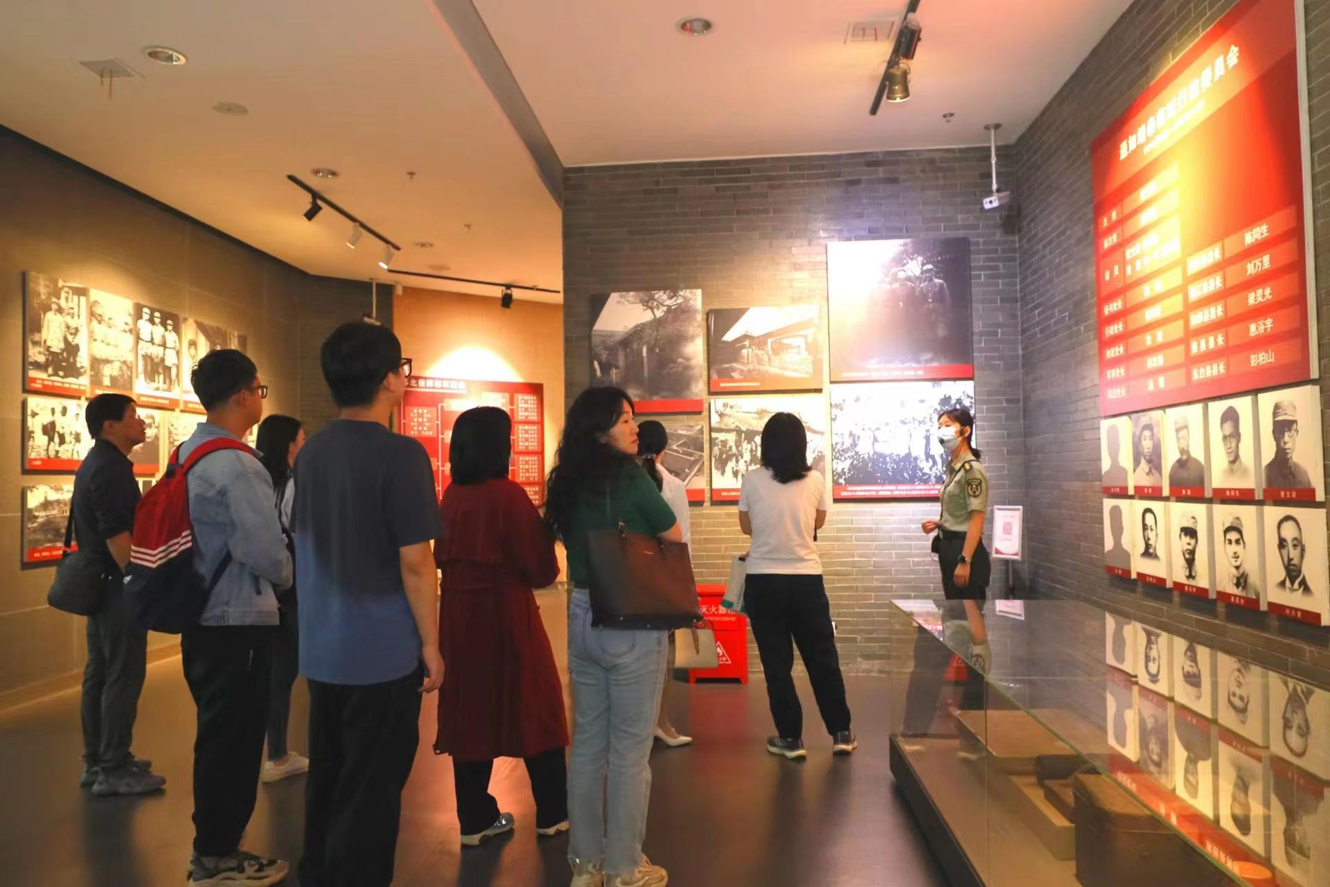 “博物知旅”融媒体采风行走进新四军黄桥战役纪念馆 感受红色文化魅力