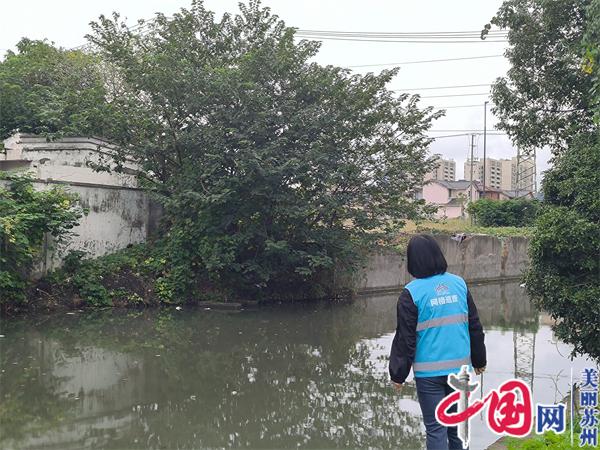 苏州凤湖花园社区：巡河护河 保护河道水环境