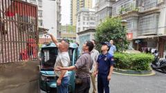 湘乡市消防救援大队开展“飞线充电”整治 助力文明城市创建