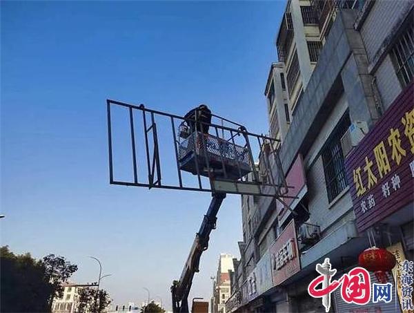 涟水县城管局开展打通消防通道 消除安全隐患