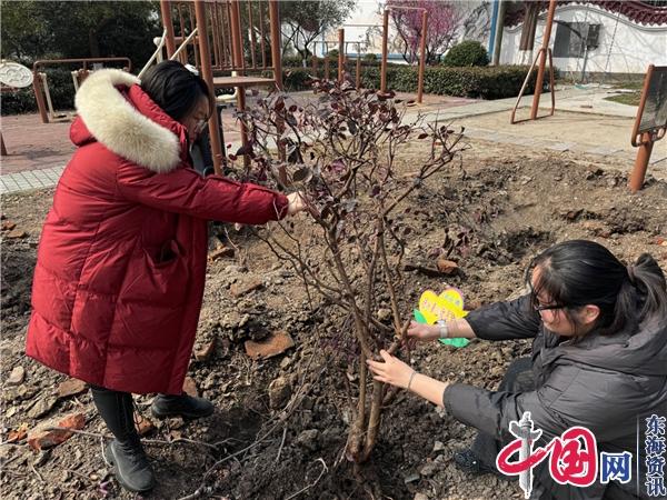 兴化市竹泓镇开展“植此青绿 正植有你”植树主题活动