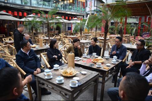 雅安市领导一行到访重庆初好实业集团