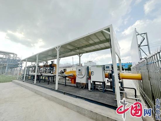 泰兴市建成首个天然气掺氢站！