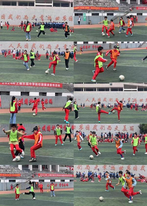 苏园追风少年 逐梦绿荫赛场——郴州市苏园中学六年级第二届足球班级联赛