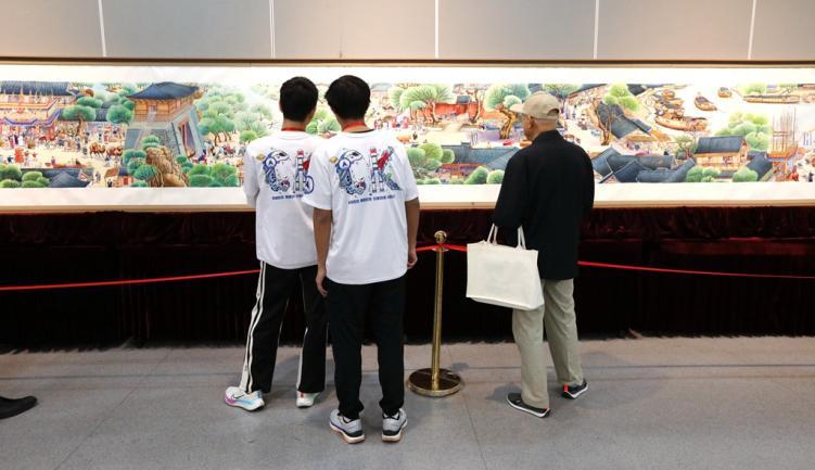 “红色足迹·中国水彩魅影”刘正国个人画展在南京图书馆开幕