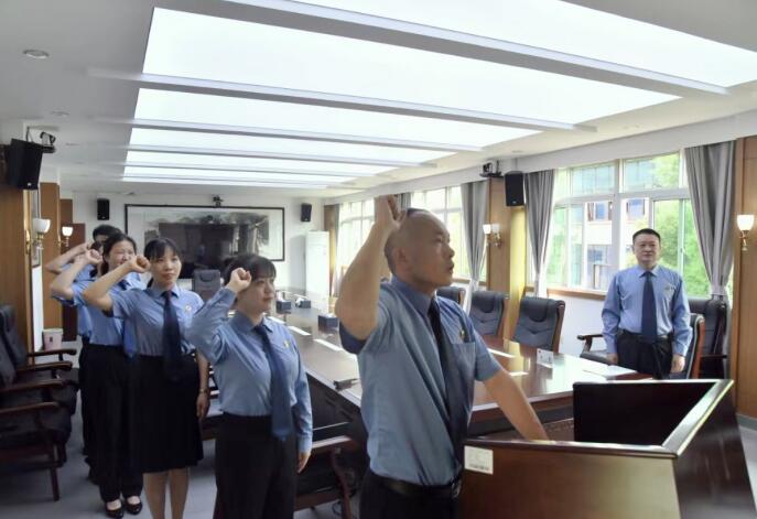 湘潭县人民检察院举行宪法宣誓仪式