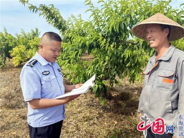 江苏盐城：藏蓝护航让“瓜果经济”更有甜头