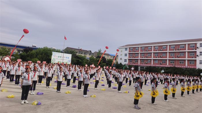 慧心启智 美美与共——江苏省灌南县汤沟小学开展“炫美”律动特色大课间项目观摩活动