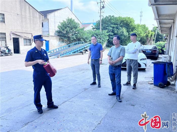 苏州庄基村：学习消防知识 上好企业安全“必修课”