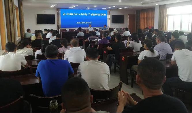 兴化市永丰镇举办2024年度电子商务培训班
