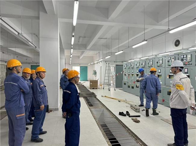 上海宝冶承建的宝山基地焦油萘装置升级改造项目3KV高压系统成功受电