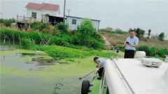 兴化市林湖乡开展主要河道地笼清理专项行动