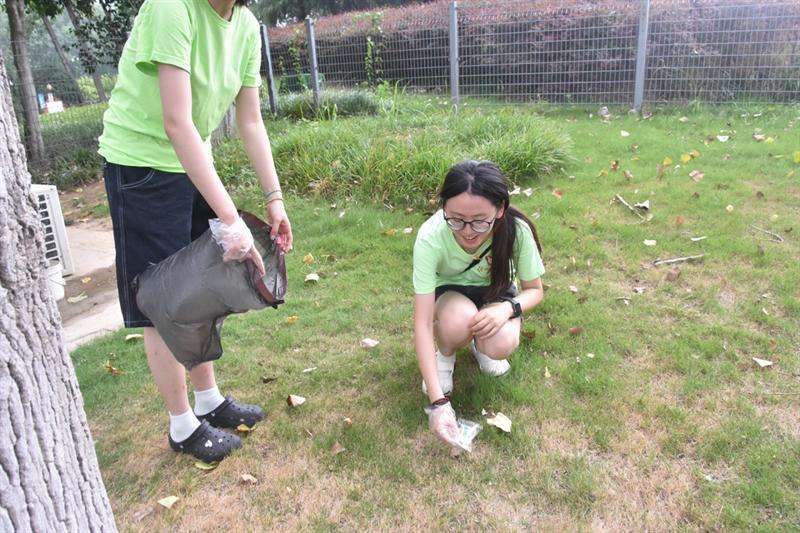 六个同行丨淮阴师范学院“河小青”志愿团队开展“护生态环境 绘山水宏图”活动