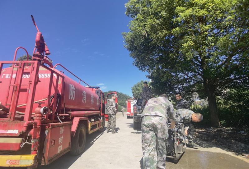 湖南省永兴县：防范于未然 应急拉练保平安