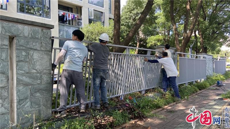 苏州工业园区东湖春韵社区：不惧酷暑坚守担当 老旧小区焕新颜