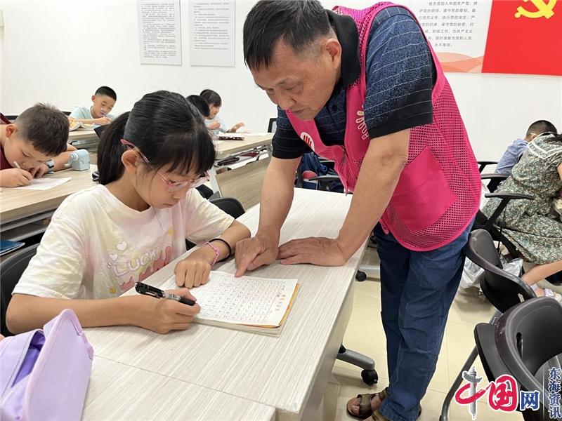 苏州工业园区白塘社区开展硬笔书法课色课程