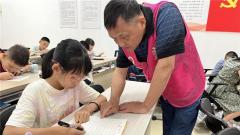 苏州工业园区白塘社区开展硬笔书法课色课程