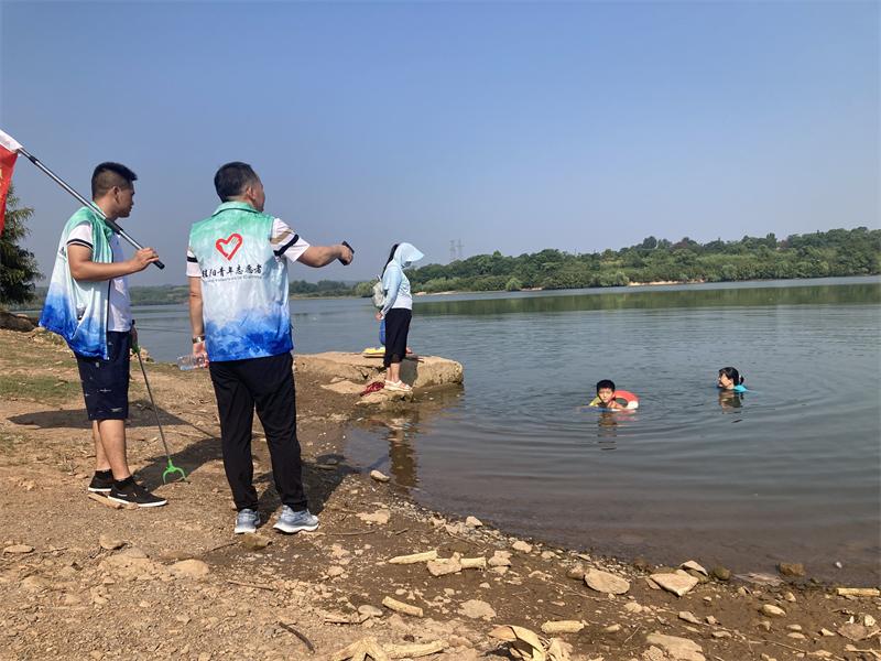 引领“防溺水 护河流”行动 ——桂阳县青年志愿者协会