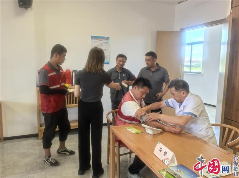 苏州胡湾村为新业态新就业群体送上清凉、健康“大礼包”
