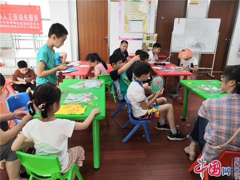 苏州太平街道青漪社区开展“手工绘画 ‘护苗’共成长”主题宣传活动