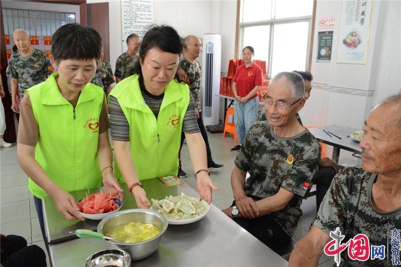 兴化爱心之家公益协会慰问兴化复员军人疗养院退伍老兵